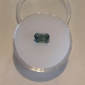 1.41ct BEAUTIFUL AQUA BLUE GREEN MONTANA SAPPHIRE