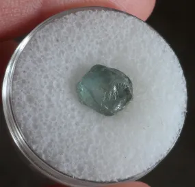 3.50 cts. LIGHT BLUE ALL NATURAL MONTANA SAPPHIRE ROUGH CRYSTAL