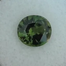 4.28 CT. SAPPHIRE ,DEEP GREEN UNHEATED