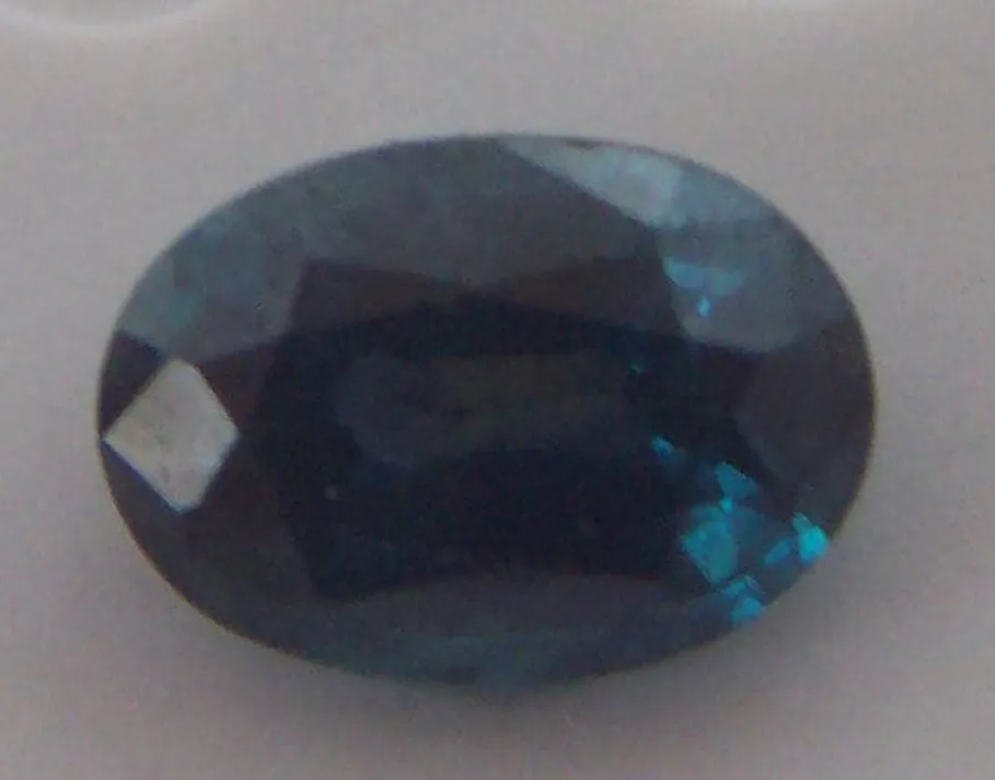 .82 cts. OVAL CORNFLOWER BLUE MONTANA SAPPHIRE DIFFUSED