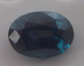 .82 cts. OVAL CORNFLOWER BLUE MONTANA SAPPHIRE DIFFUSED