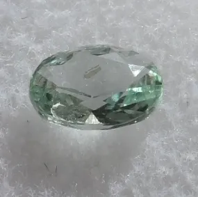 .85ct. BEAUTIFUL LIGHT GREEN NATURAL MONTANA SAPPHIRE