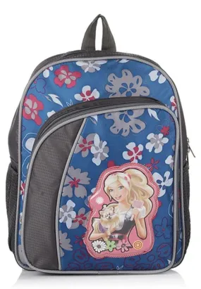 Angel Blue-Grey Backpack / School Bag by President Bags