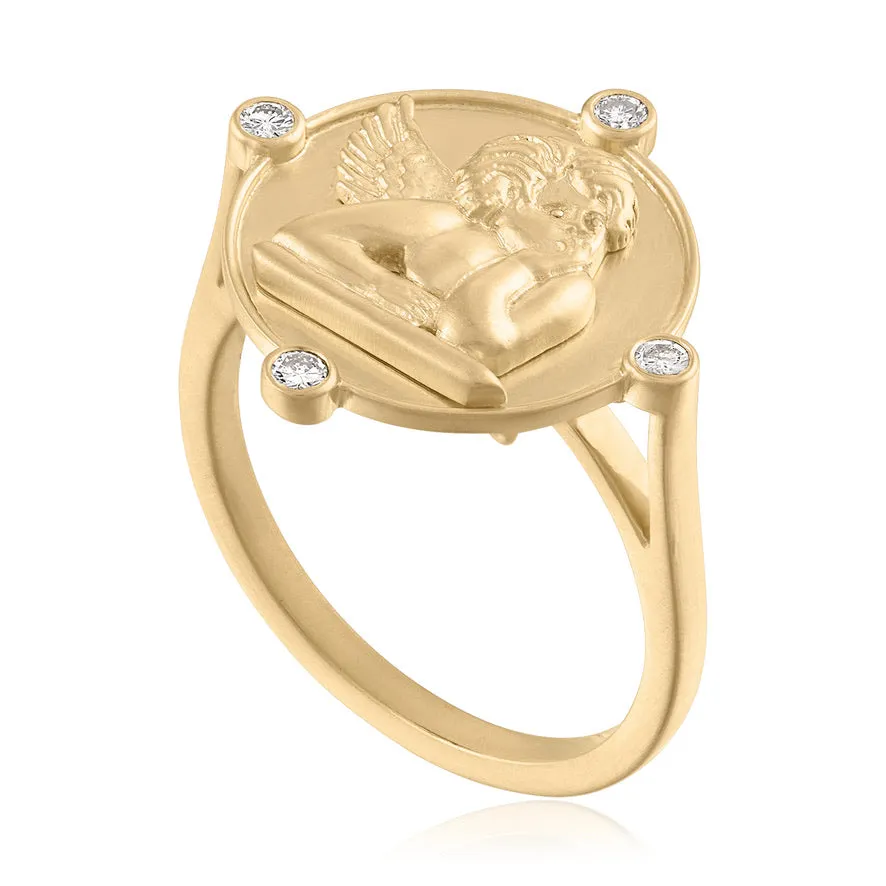 ARIEL CHERUB RING