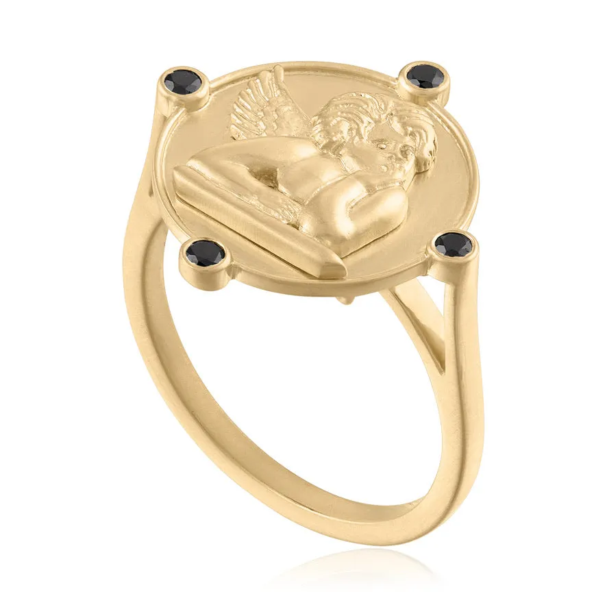 ARIEL CHERUB RING