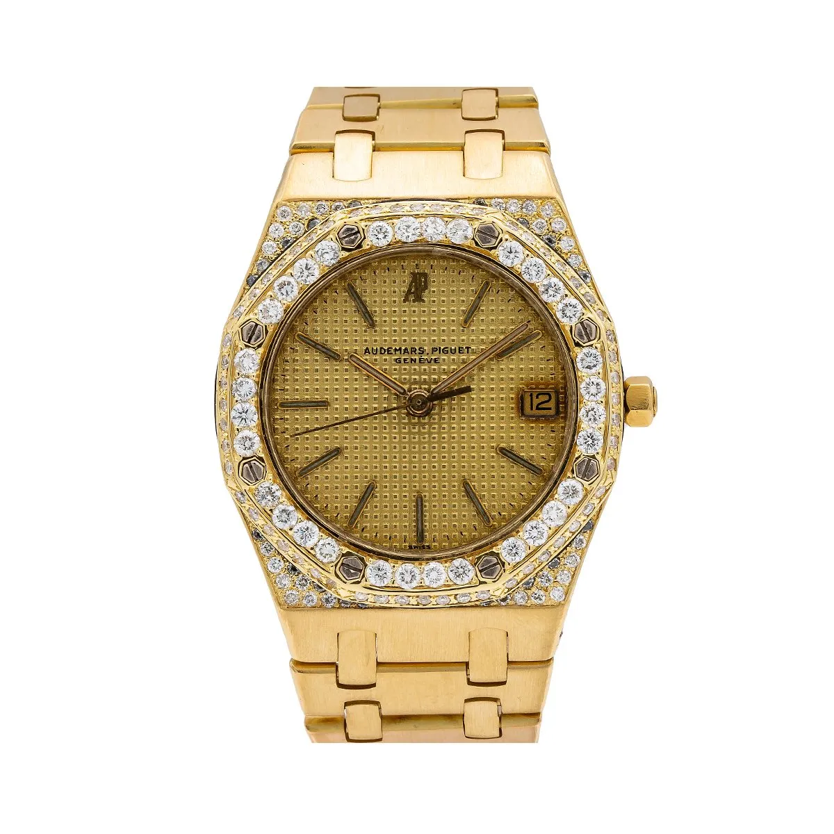 Audemars Piguet Royal Oak 4100 30MM Champagne Dial With Yellow Gold Bracelet