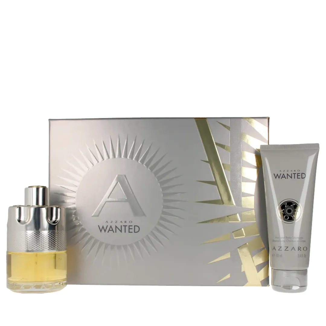 Azzaro Wanted Coffret  Eau De Toilette 100 ml + Lotion 100 ml