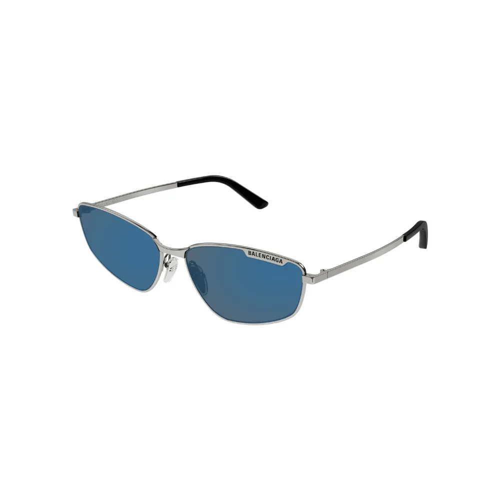 Balenciaga Sunglass Unisex Ruthenium Blue BB0277S-003