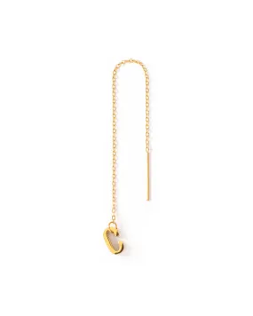 Beto Single Gold Earring