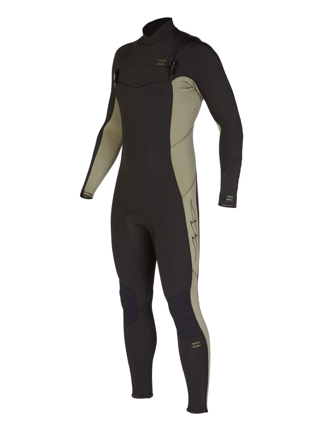 Billabong Men's 4/3mm Absolute Chest Zip Full Wetsuit