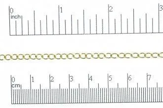 CH150, 4mm Curb Chain - Per Foot