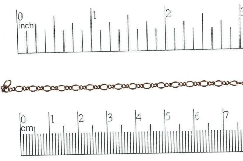 CH302, Figaro Chain - Per Foot