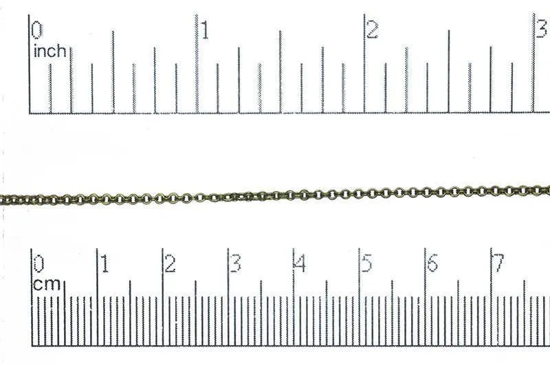 CH70, Double Rolo Chain - Per Foot