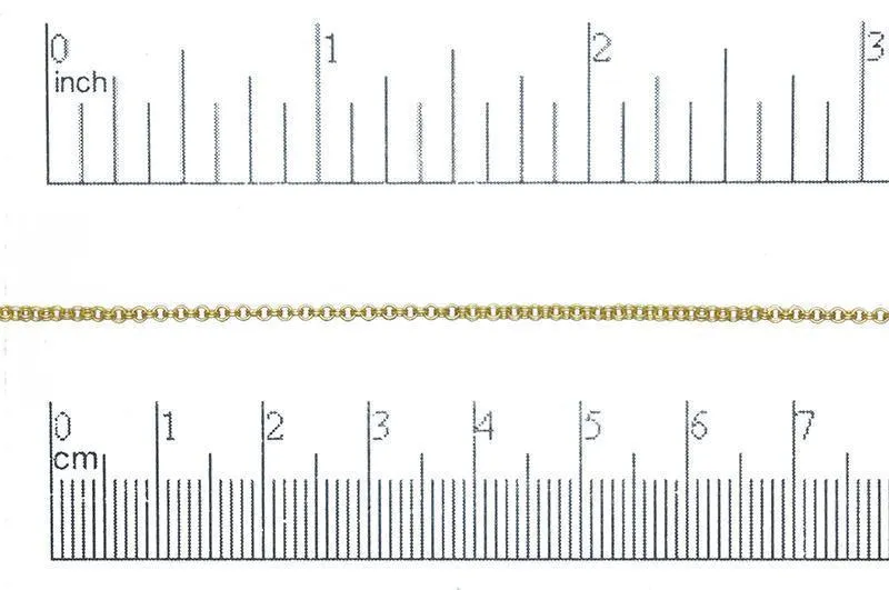 CH70, Double Rolo Chain - Per Foot