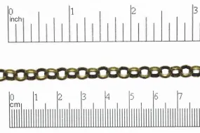 CH823, 6mm Rolo Chain - Per Inch