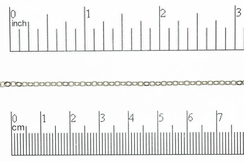 CH825 Petite Cable Chain - Per Foot