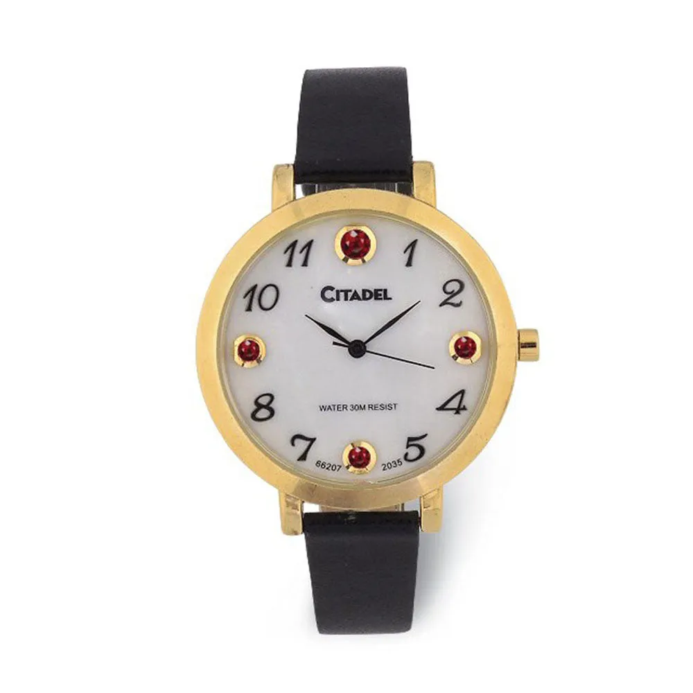 Citadel Ladies Simulated Birthstone Watch