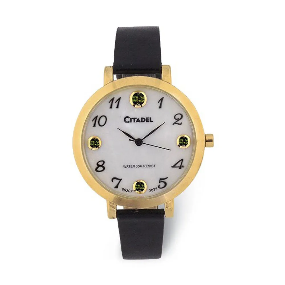 Citadel Ladies Simulated Birthstone Watch