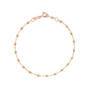 Classic Gigi Nude bracelet, Rose Gold, 6.7