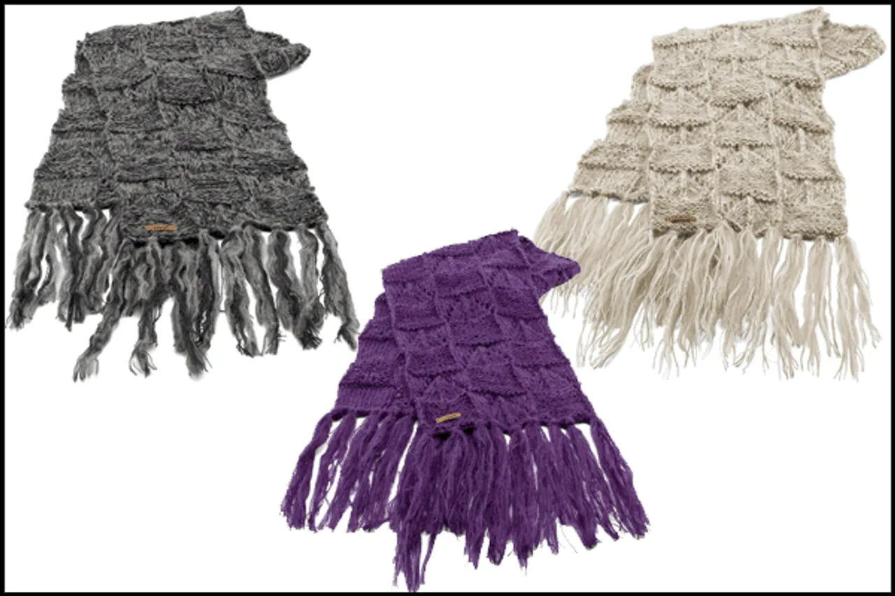 Coal Maya Scarf