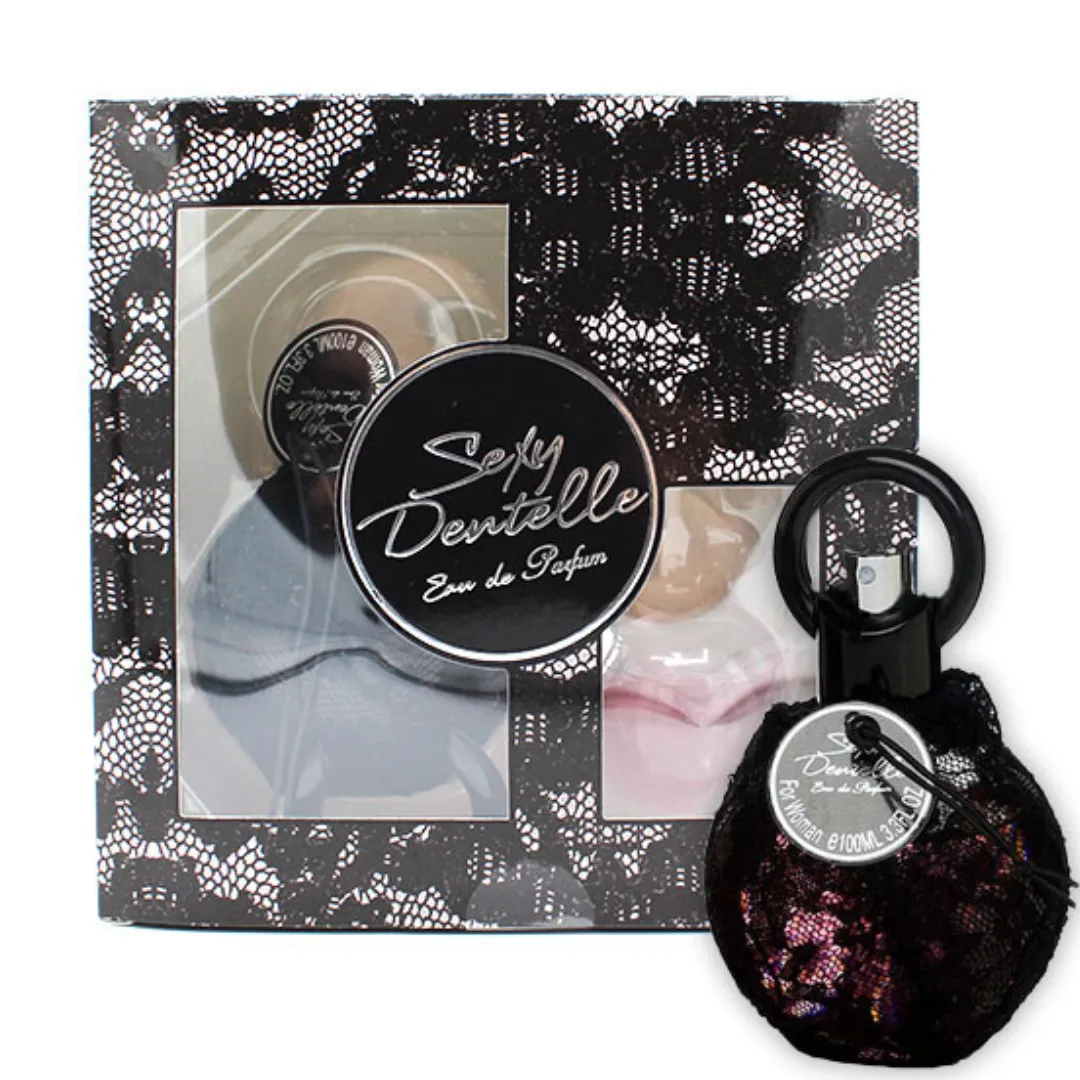 Coffret Sexy Dentelle Femme Eau de Parfum 100Ml + 10Ml