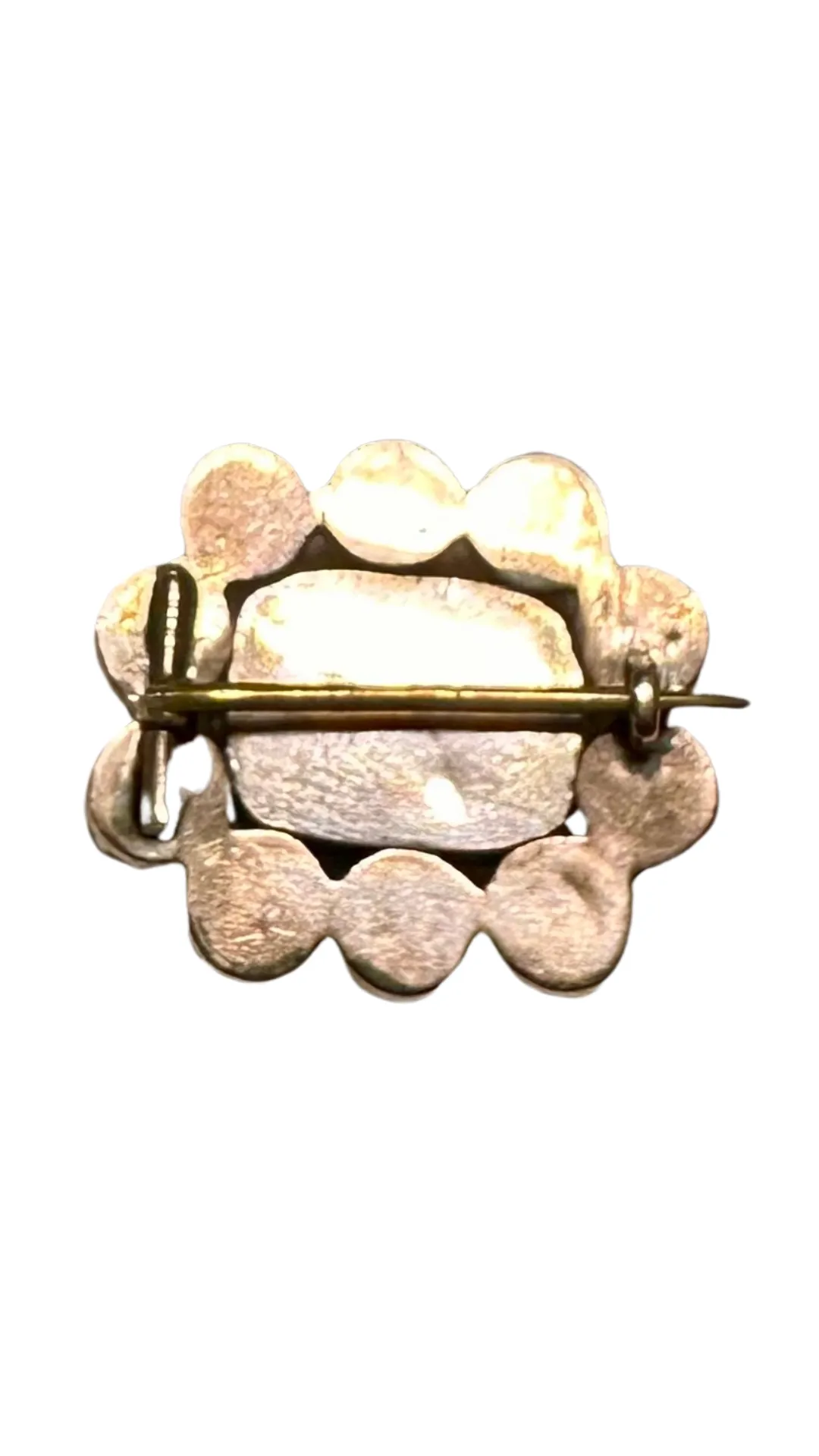 Coral Brooch