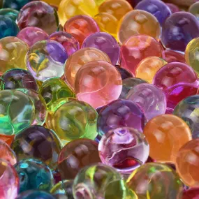 Crystal Soil Water Beads Mud Balls for Wedding, Party, Decor, Flower Arrangements,Grow Ball Craft-Home Decor mixed color 100 gra