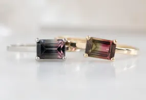 Custom One Of A Kind Watermelon Tourmaline Ring