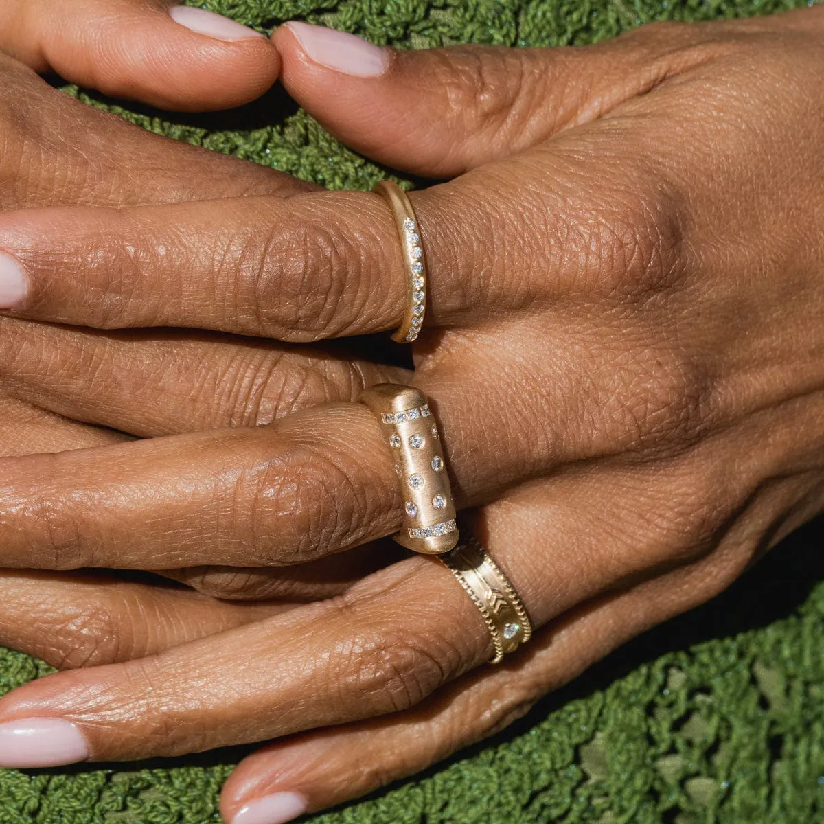 Dancing Diamonds Ring