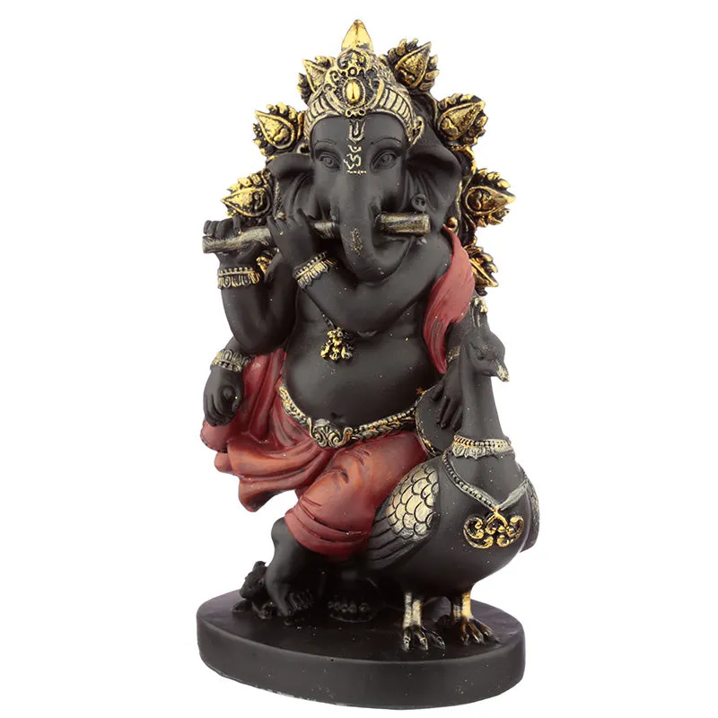 Decorative Ganesh Figurines - Peacock and Pipe GAN10