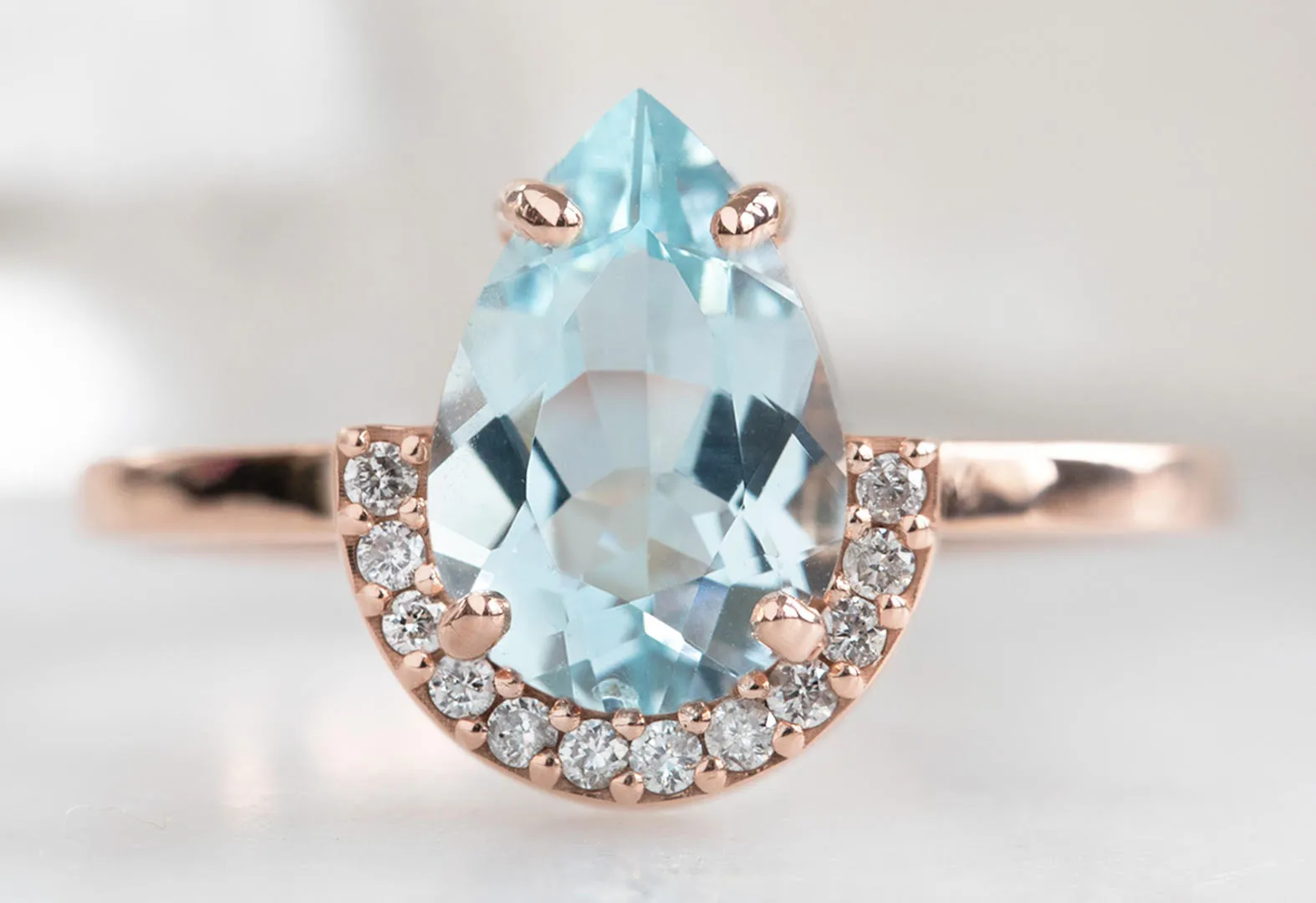 Design Your Own Custom Natural Gemstone Engagement Ring