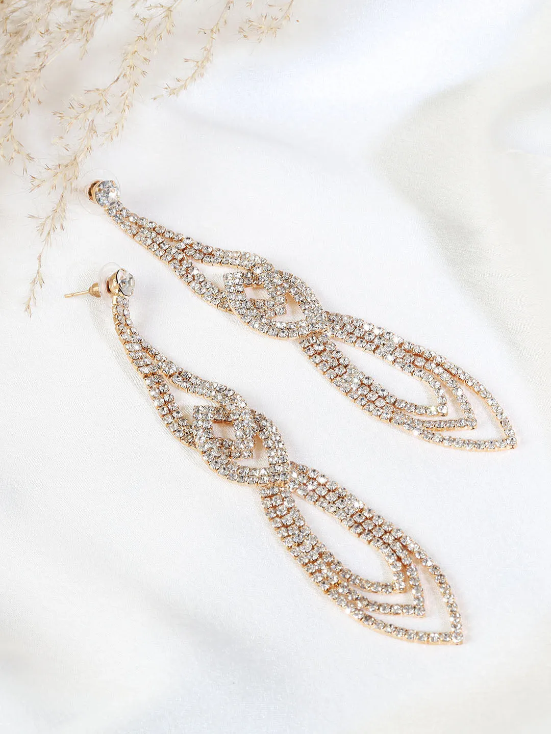 Diamonds Drop Earrings