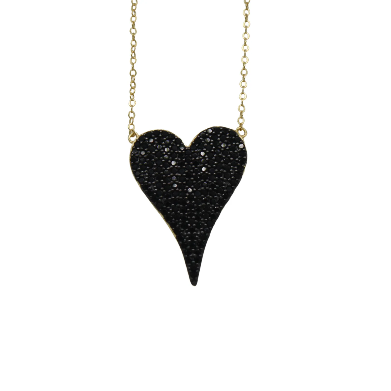 Diamonds Heart Necklace