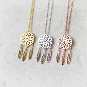 Dream Catcher Necklace