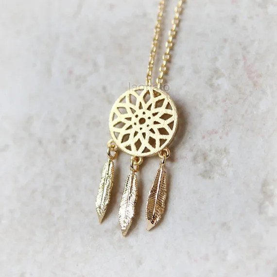 Dream Catcher Necklace