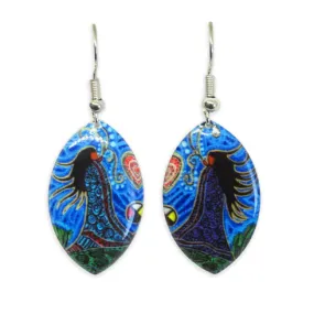 Earrings Breath of Life by Leah Dorion