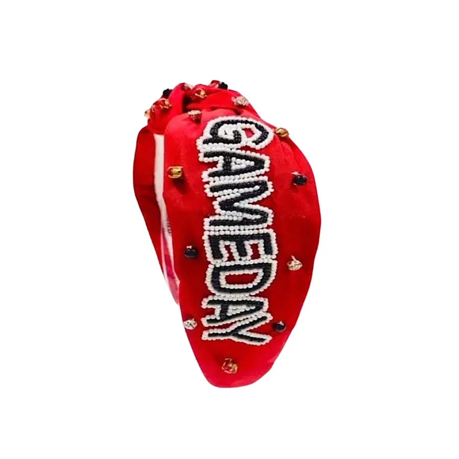 ETA 7/1 - Red GAME DAY Headband