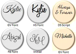 FLPD1 - Personalized Name Disc for Floating locket Necklace, Stainless Steel