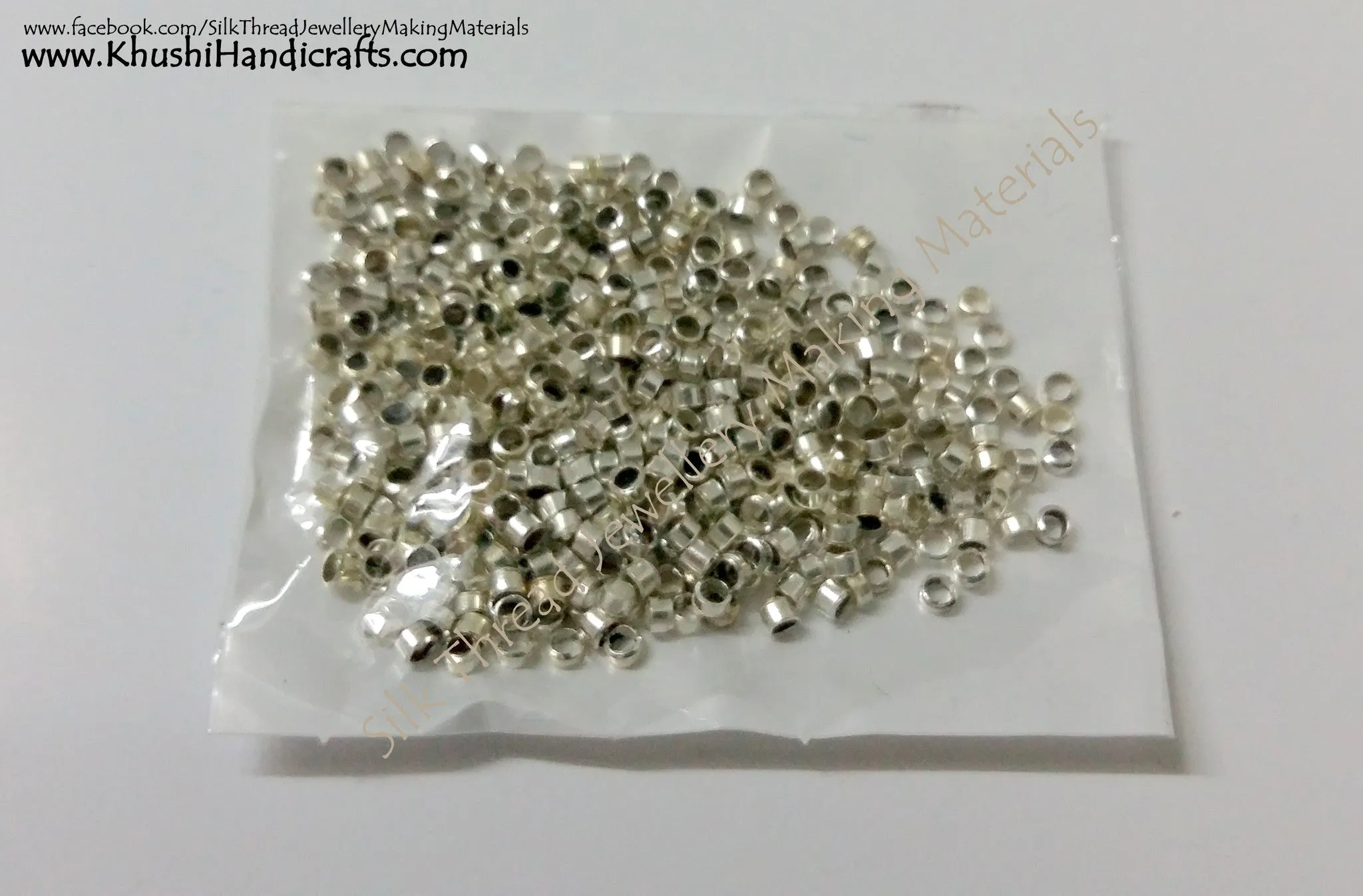 Gear Lock Beads / Crimp beads / Crimping Bead 2mm