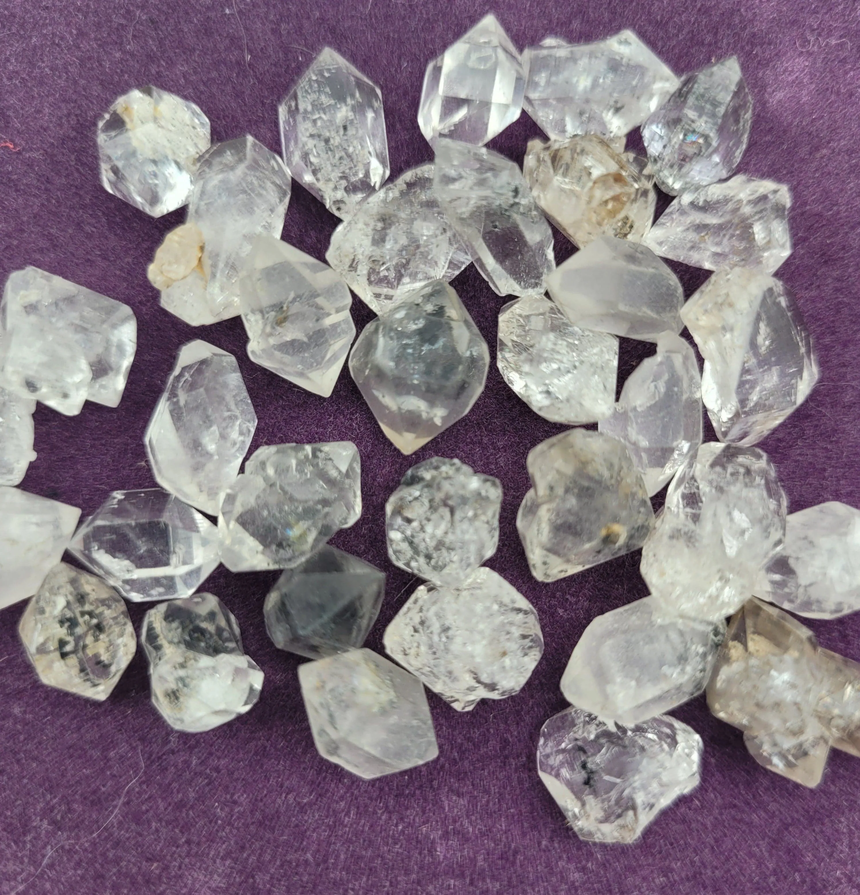 Grade Herkimer Diamonds