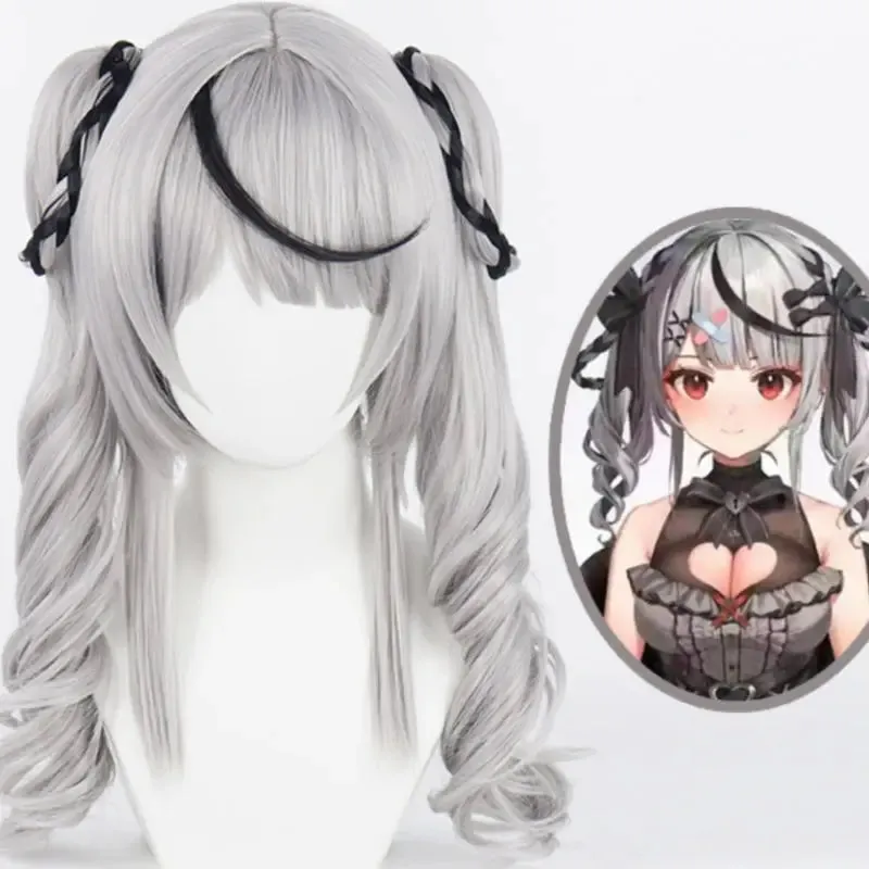 Hololive JP Vtuber Sakatama Chloe Twintails Wig ON1605