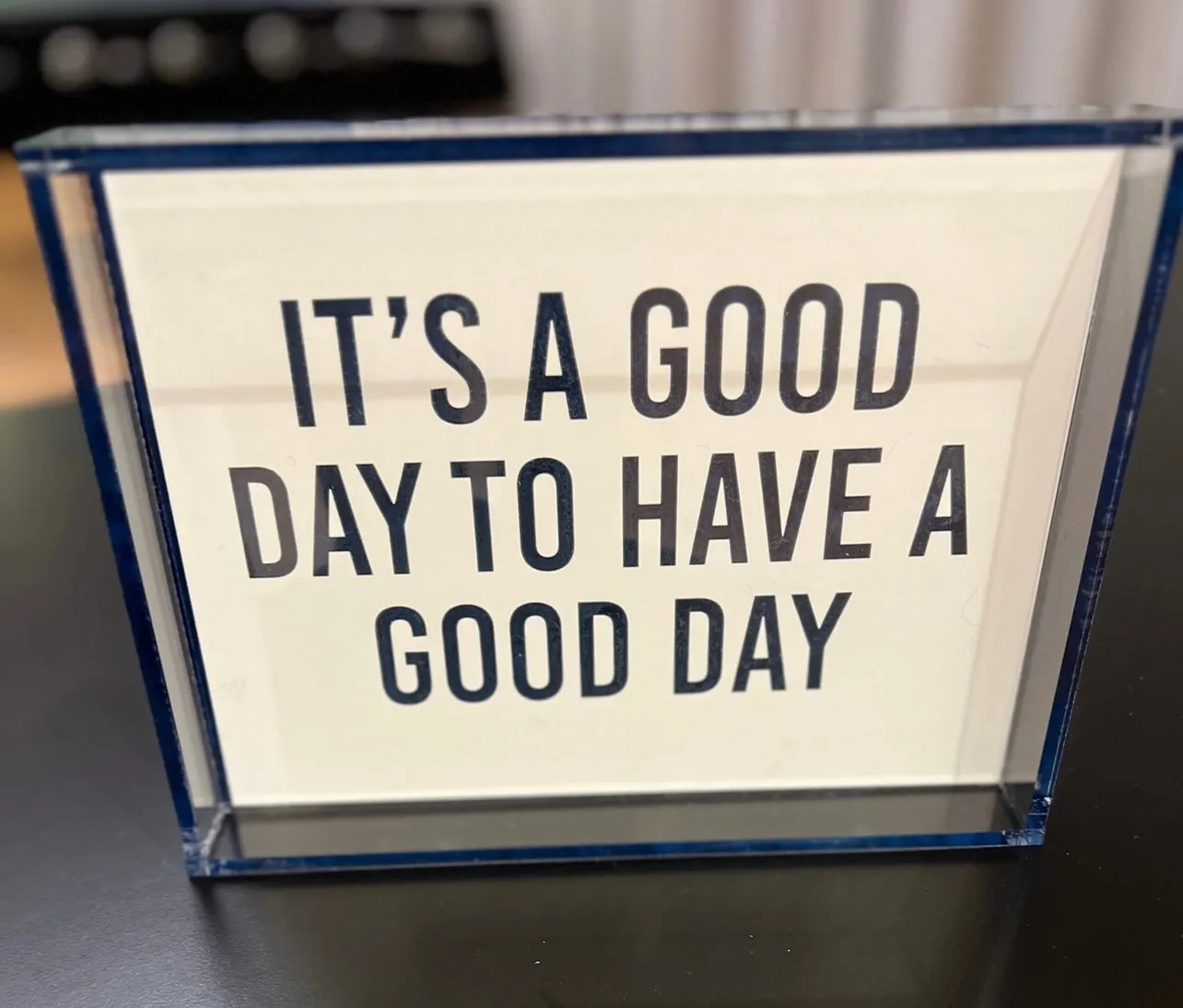 It's a Good Day for Good Day Tray