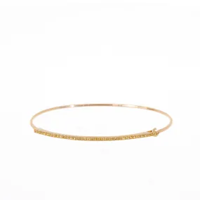 Jaime Yellow Sapphire Bangle