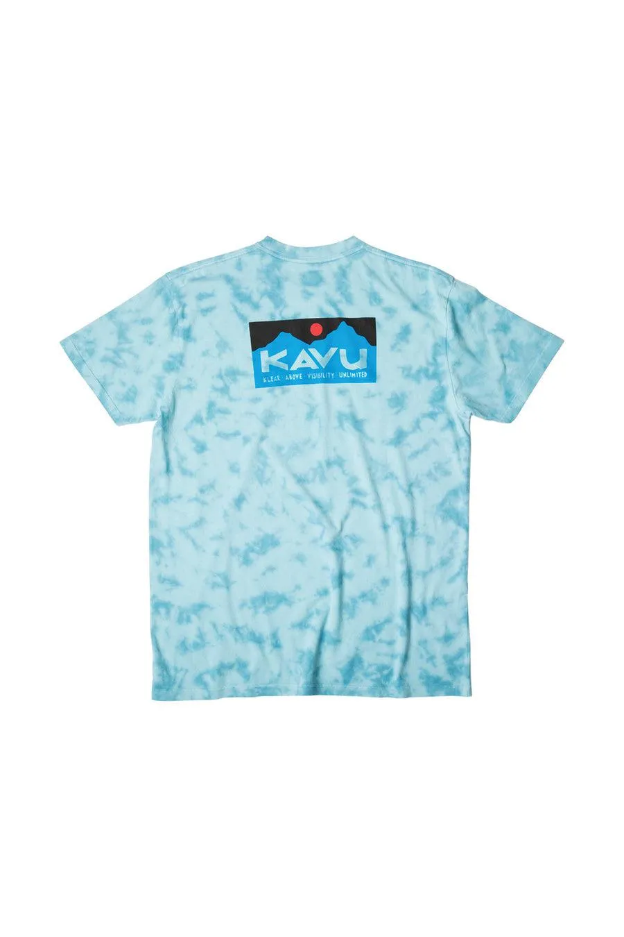 Kavu Klear Above The Etch Art T-shirt In At Sea Tie Die