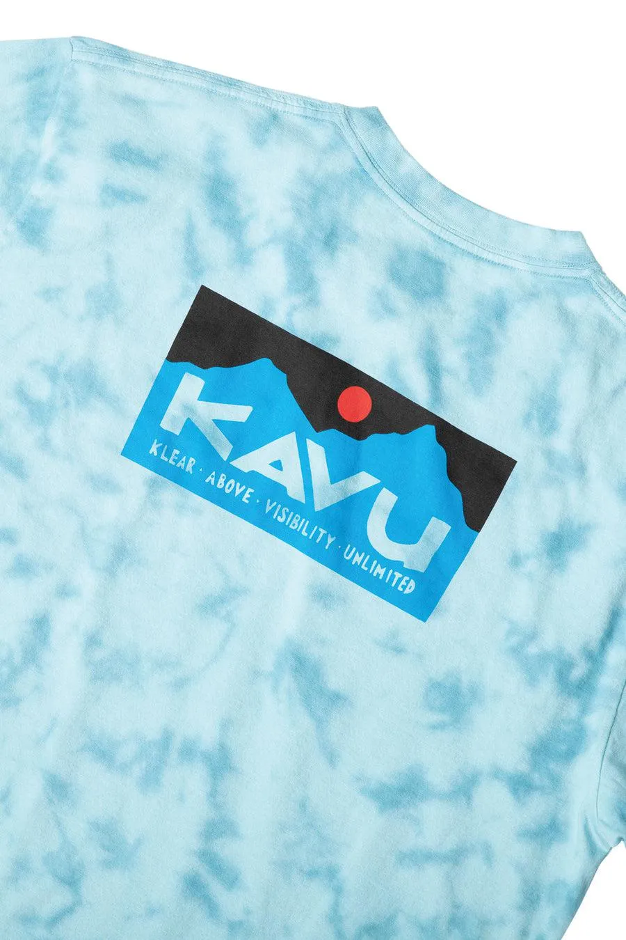 Kavu Klear Above The Etch Art T-shirt In At Sea Tie Die