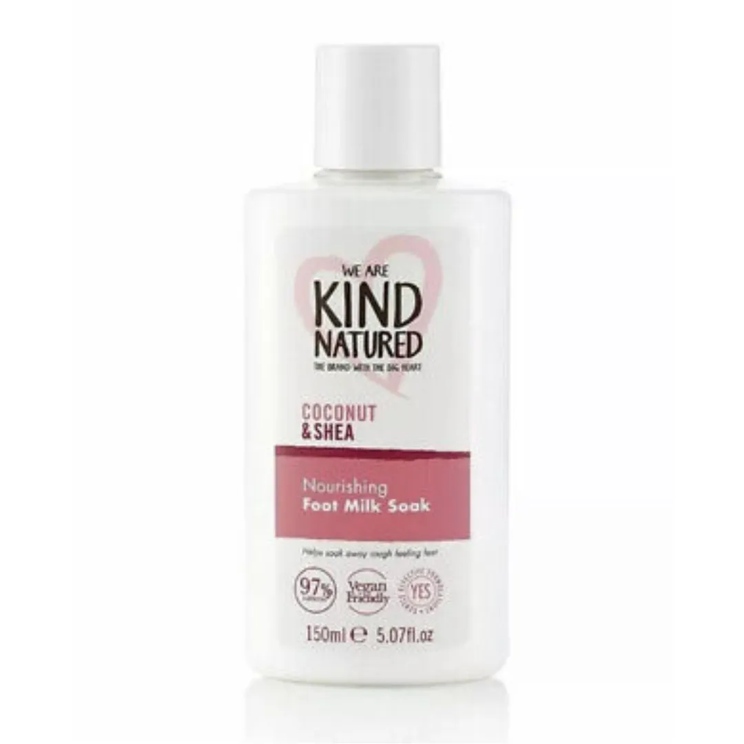 KIND Natured Bain De Lait Nourrissant Pour Pieds  La Noix De Coco Et Au Karité 150 Ml