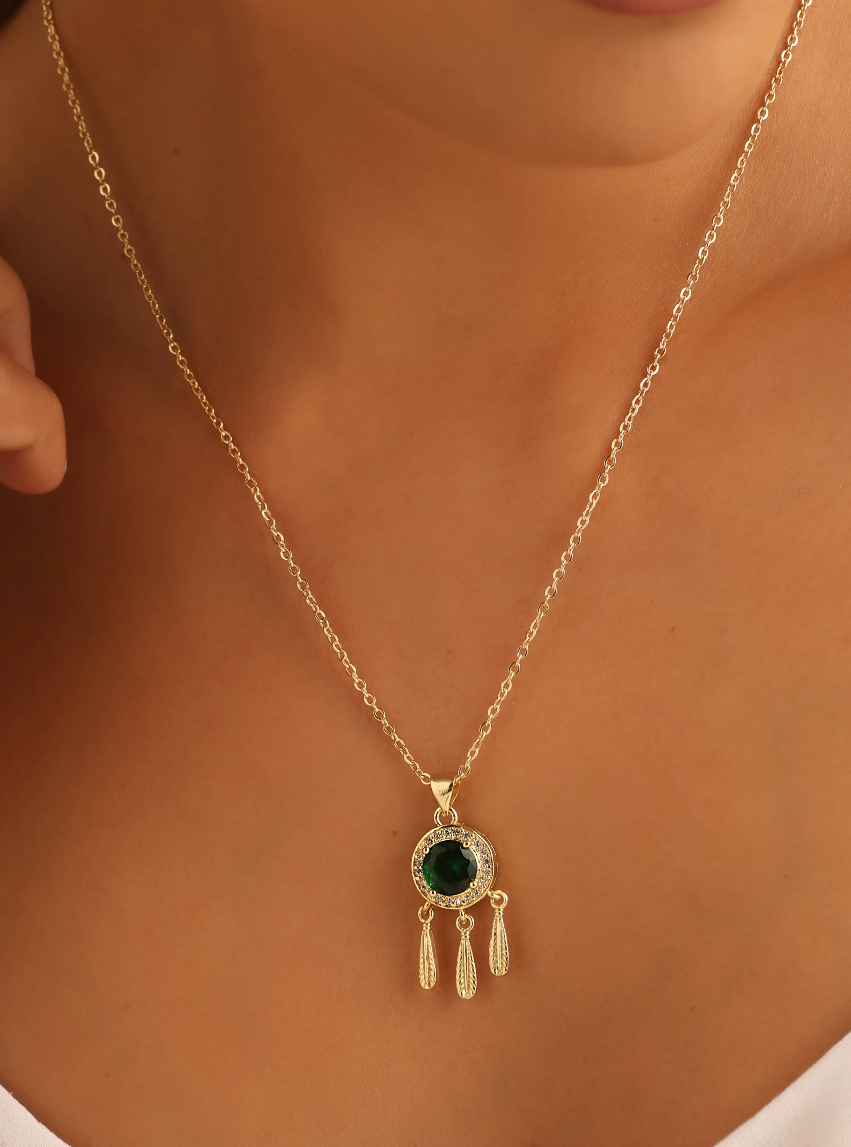 Klissaa Dream Catcher Necklace