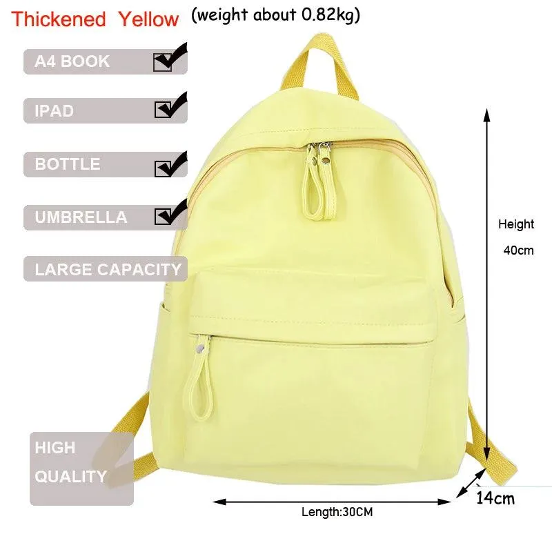 Large Capacity Leather School Bags - Teenager Cool Backpack WV1248