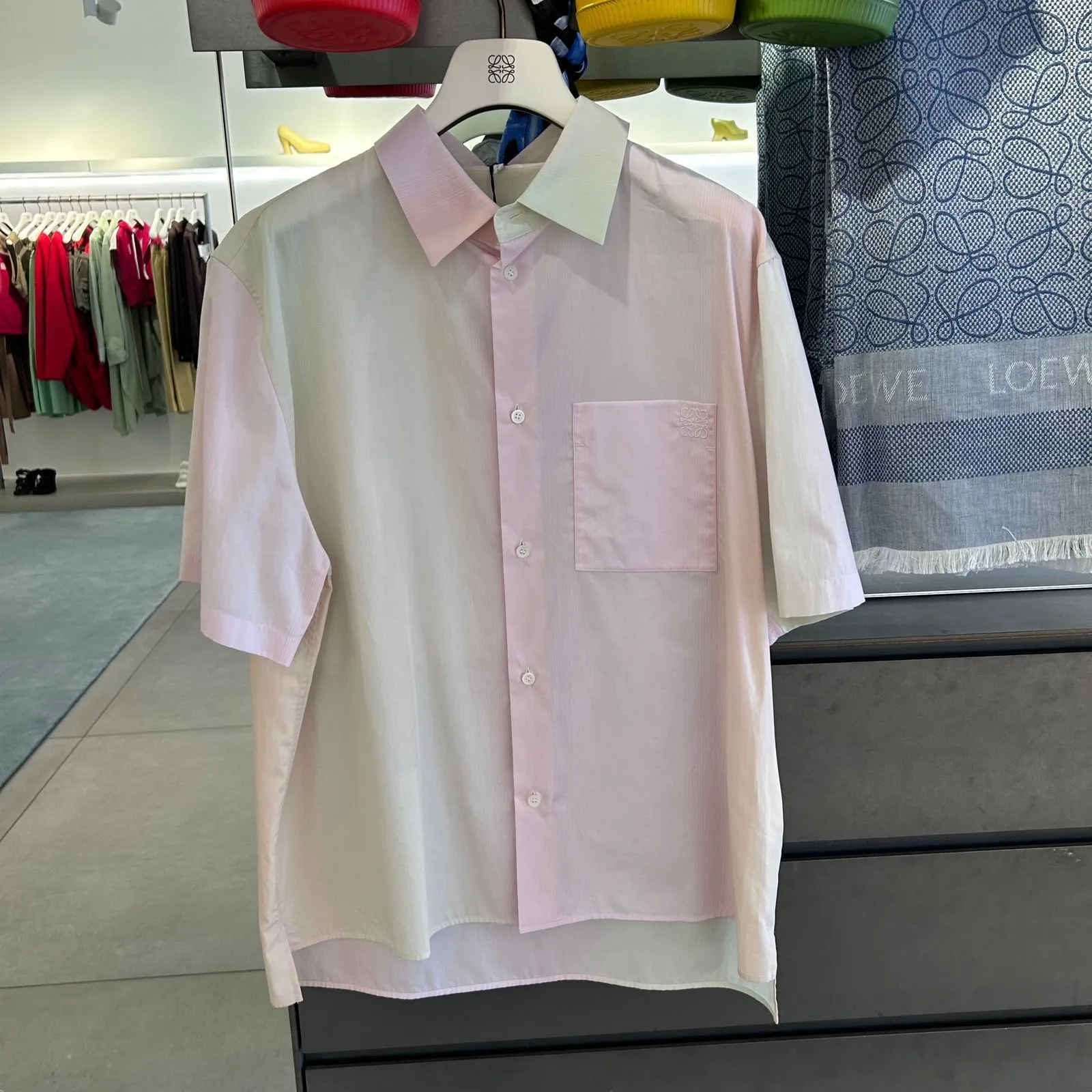 LOEWE  |Unisex Logo Luxury Shirts