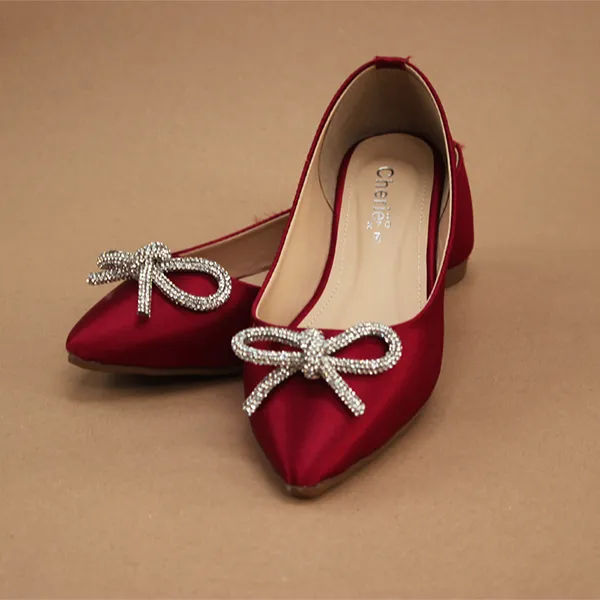 Maroon Fancy & Stylish Pumps for Women